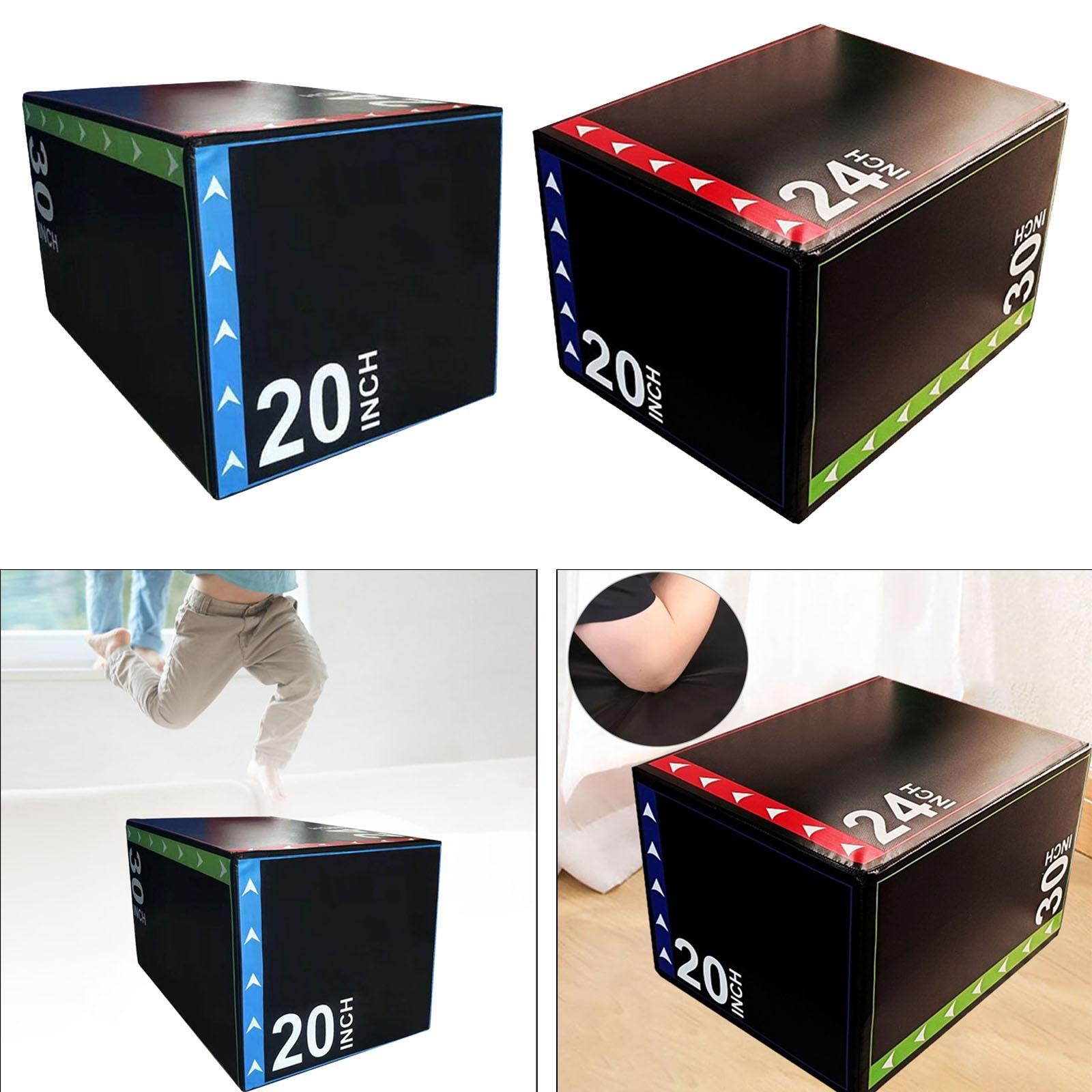 Home Gym In A Box - Kotak Lompat Plyometric 3-in-1 untuk Latihan