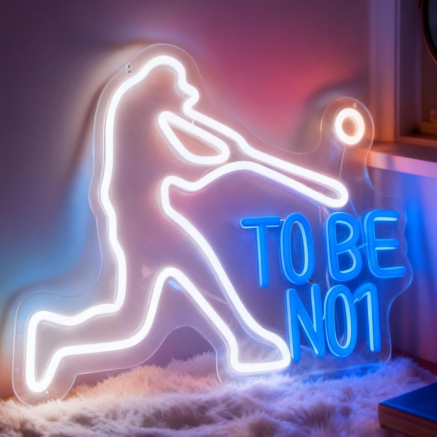 Home Gym Neon Sign - Lampu LED Neon Sign USB Dimmable