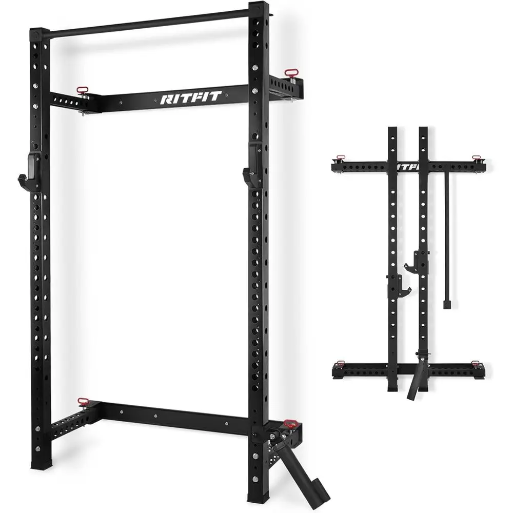 Home Gym Designs - Rak Squat Dinding Kompak untuk Gym