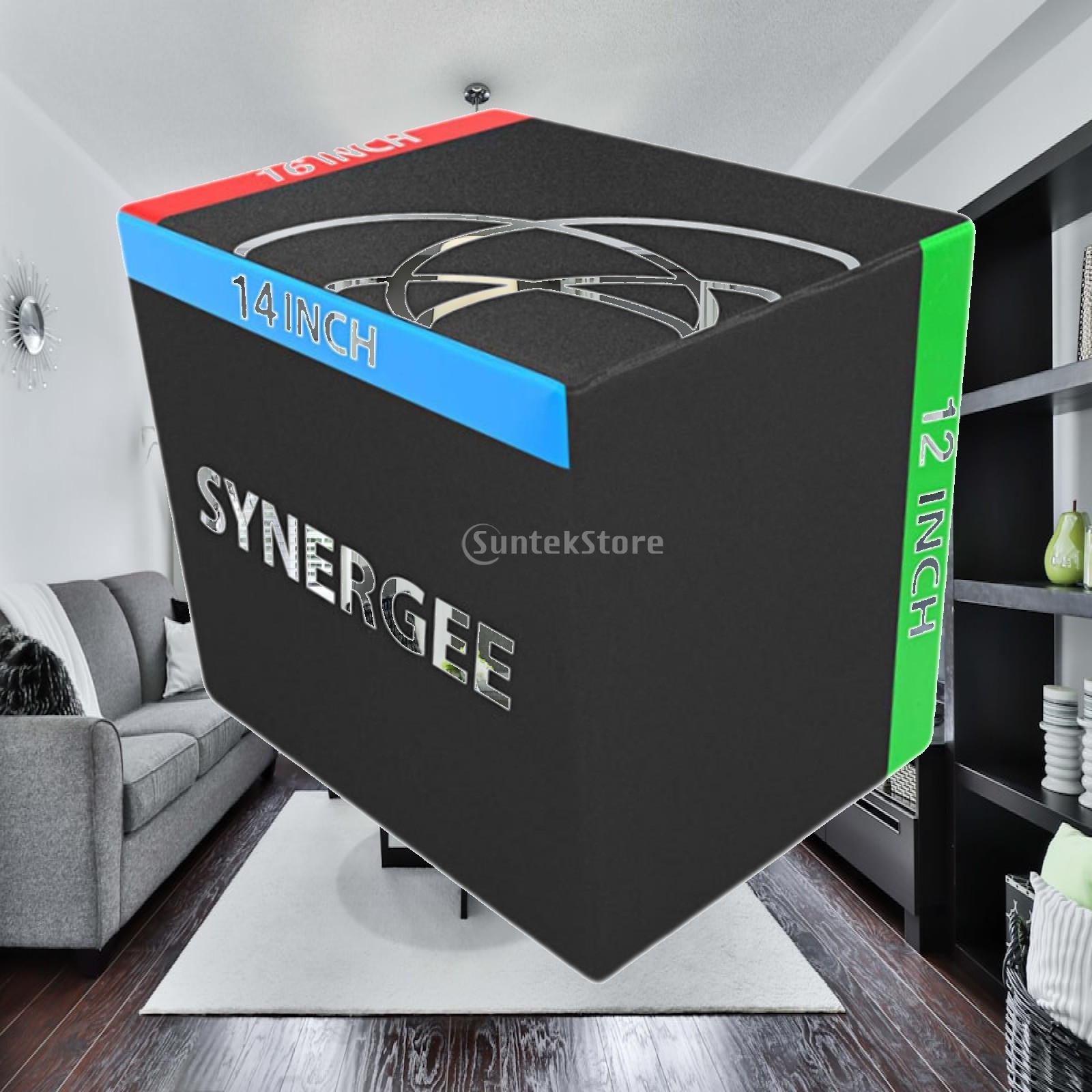 Home Gym In A Box - Kotak Lompat Pliometrik untuk Gym Rumahan,