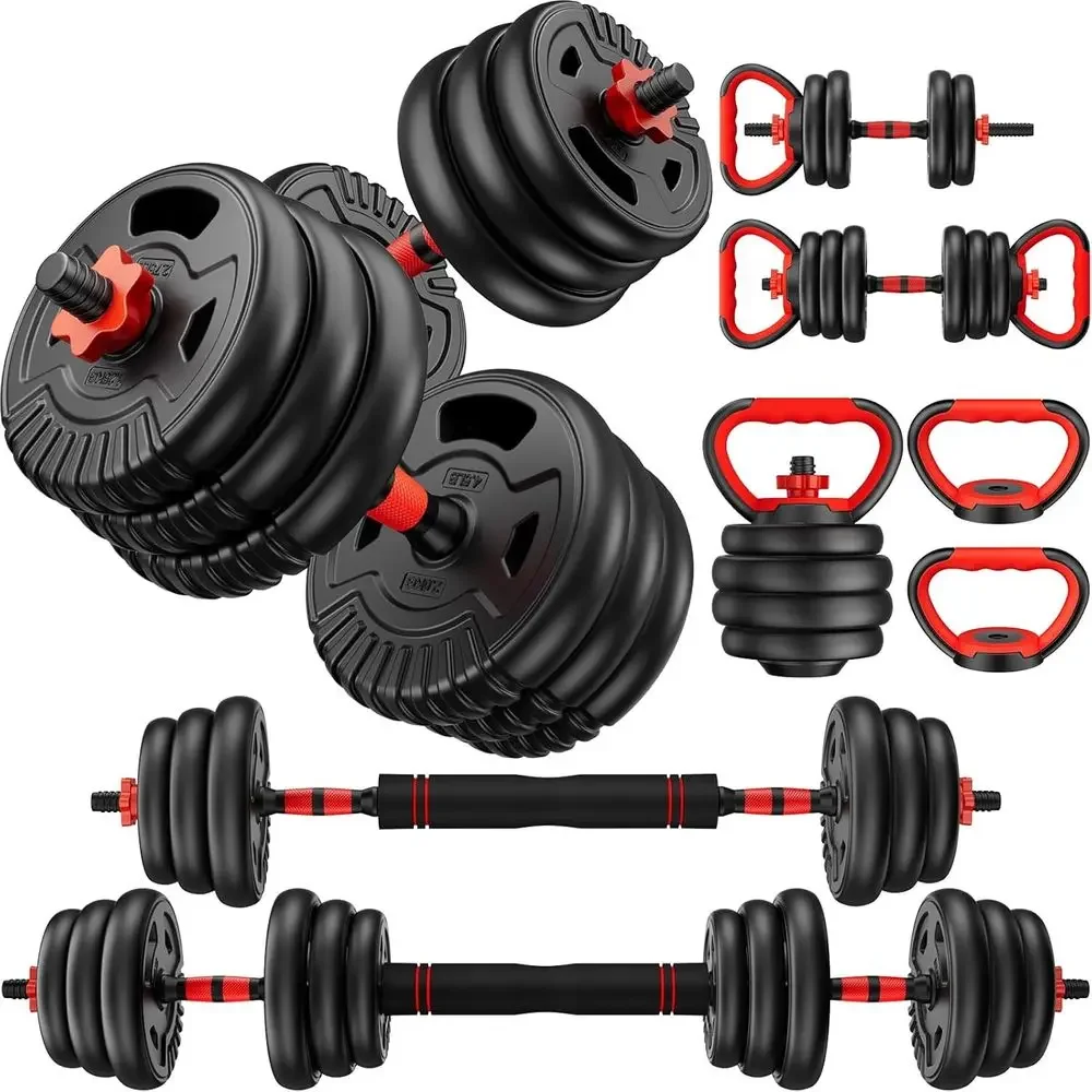 Home Gym Dumbbell Workout - Set Dumbbell Serbaguna yang Dapat Disesuaikan