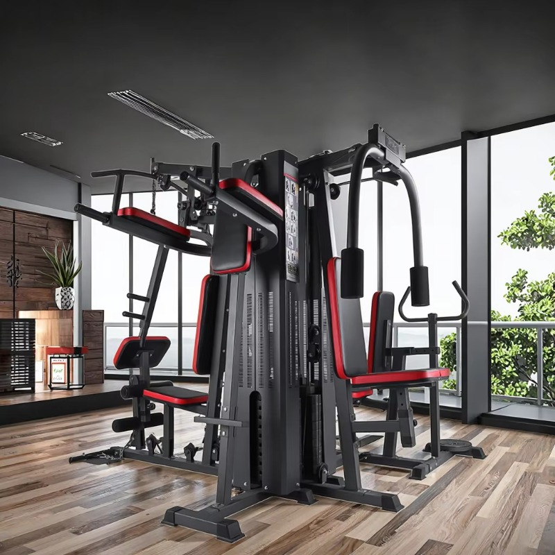 Home Gym Cable - Peralatan Kebugaran Gym Rumah Terpadu Multifungsi