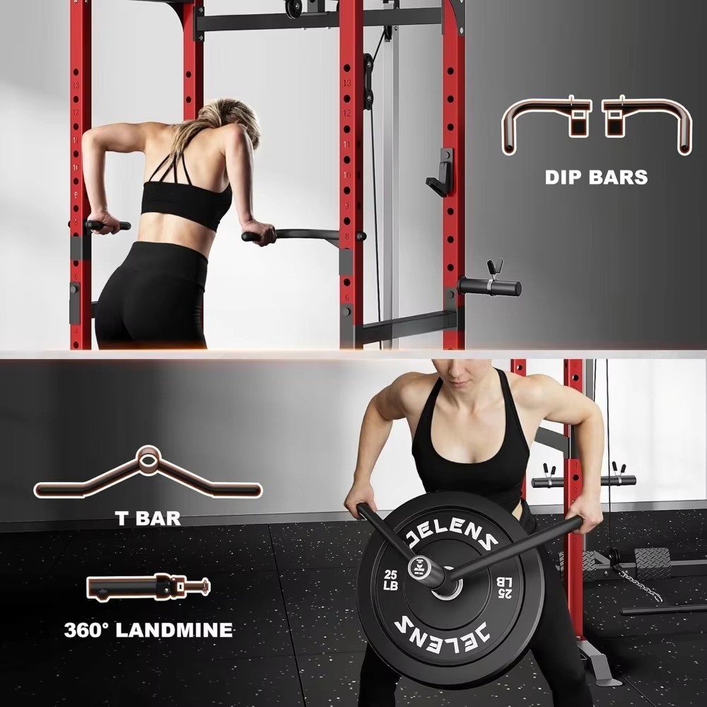 Rak Multifungsi S21 Power Cage - Home Gym Cable ulasan dan harga
