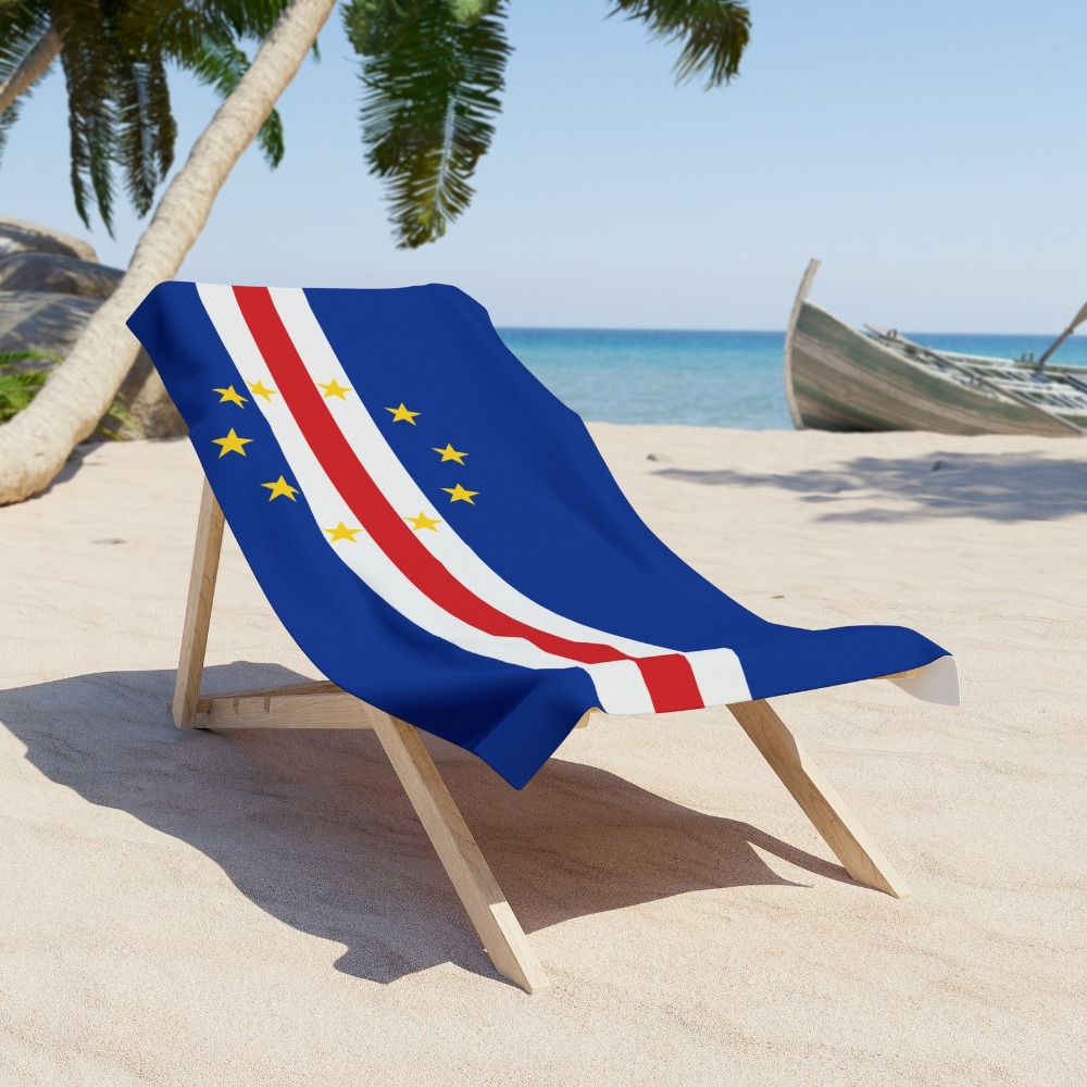 Handuk Pantai Bendera Cape Ver - Sauna Home Gym ulasan dan harga