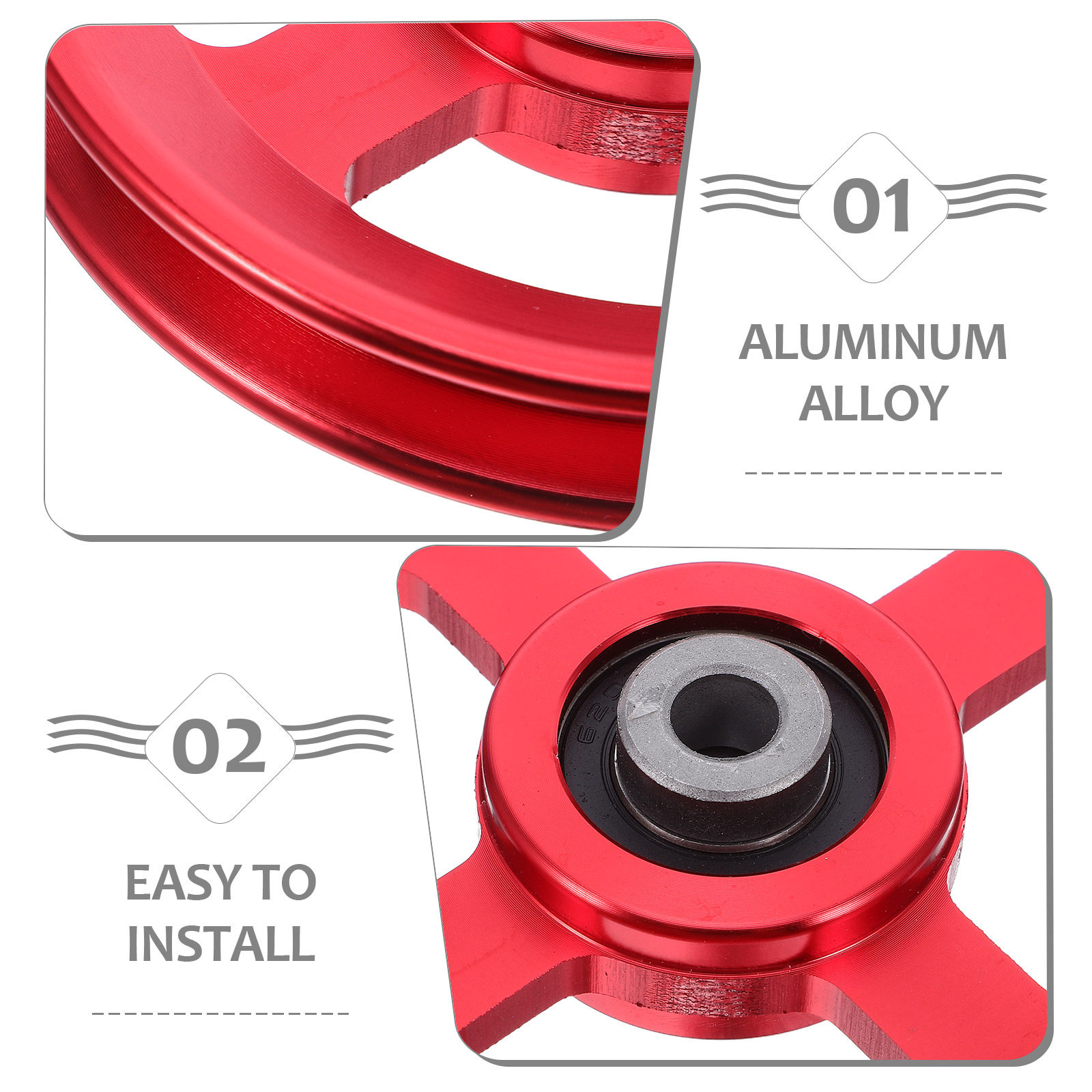 Roda Pulley Aluminium Alloy Me - Home Gym Cable ulasan dan harga
