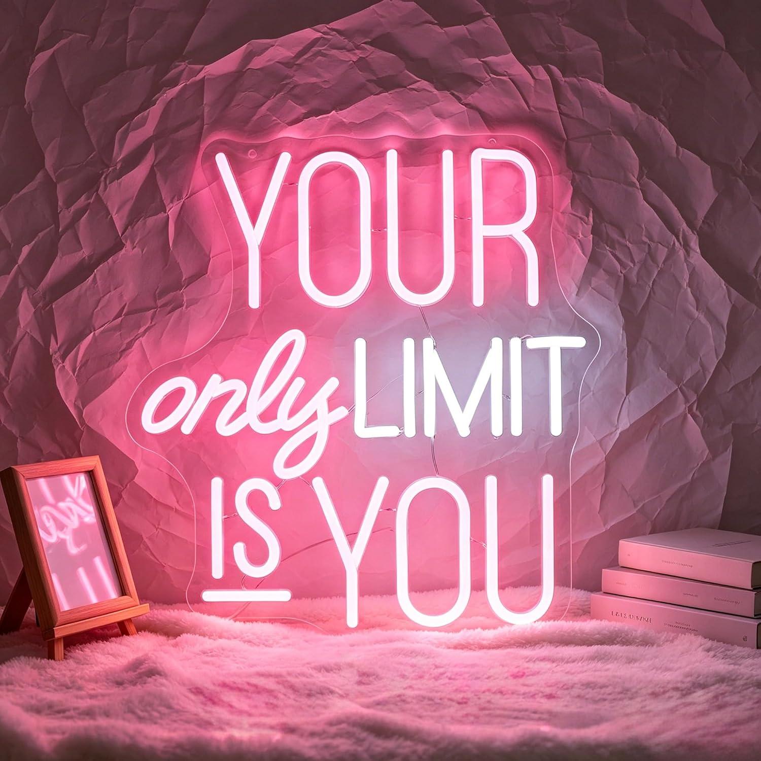 Satu-satunya Batasan Anda Adal - Home Gym Neon Sign ulasan dan harga