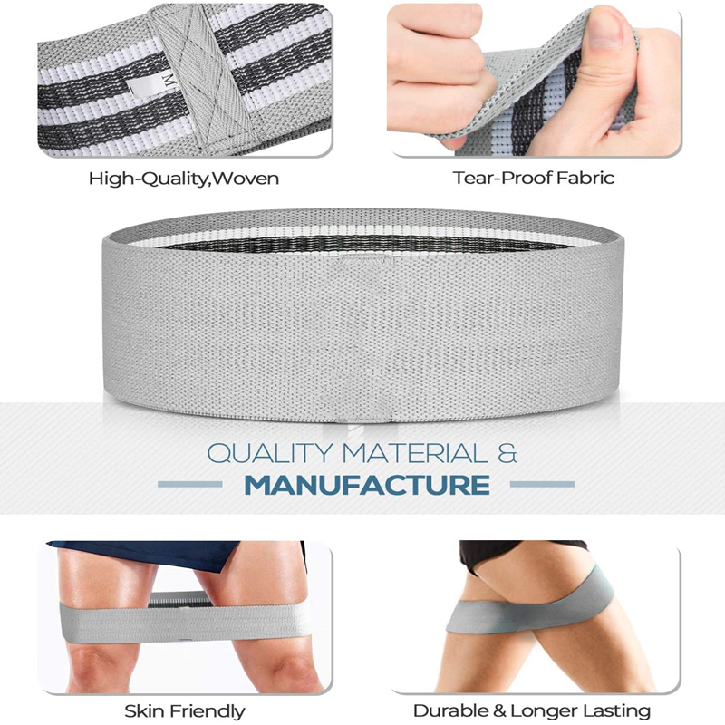 3PCS Wanita Pria Kain Resistan - Home Gym Online ulasan dan harga