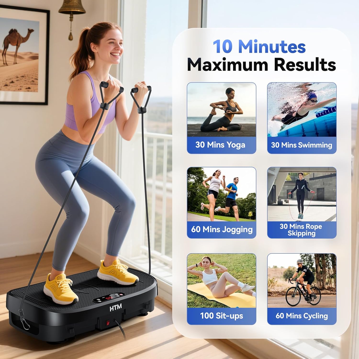 Papan Getar Pembakar Lemak Pla - Home Gym Online ulasan dan harga