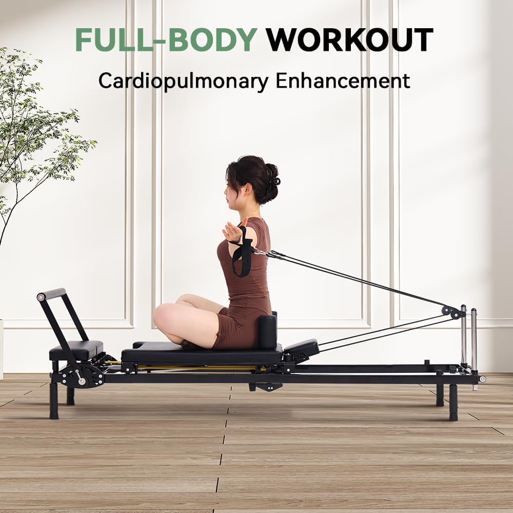 Mesin Pilates Reformer Lipat,  - Home Gym Designs ulasan dan harga