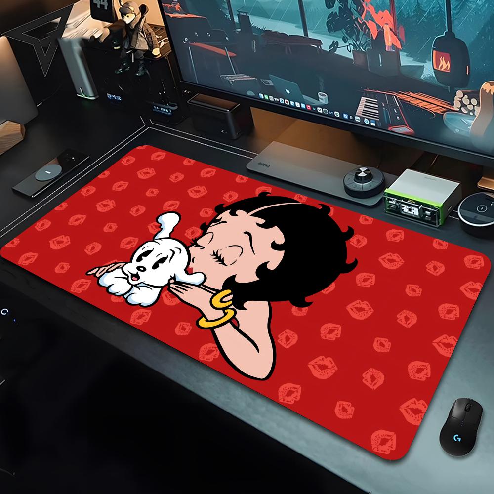 B-Betty-Cute-B-Boops Mouse Pad - Home Gym Xxl ulasan dan harga