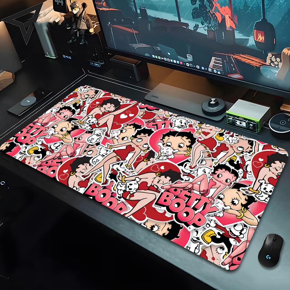 B-Betty-Cute-B-Boops Mouse Pad - Home Gym Xxl ulasan dan harga