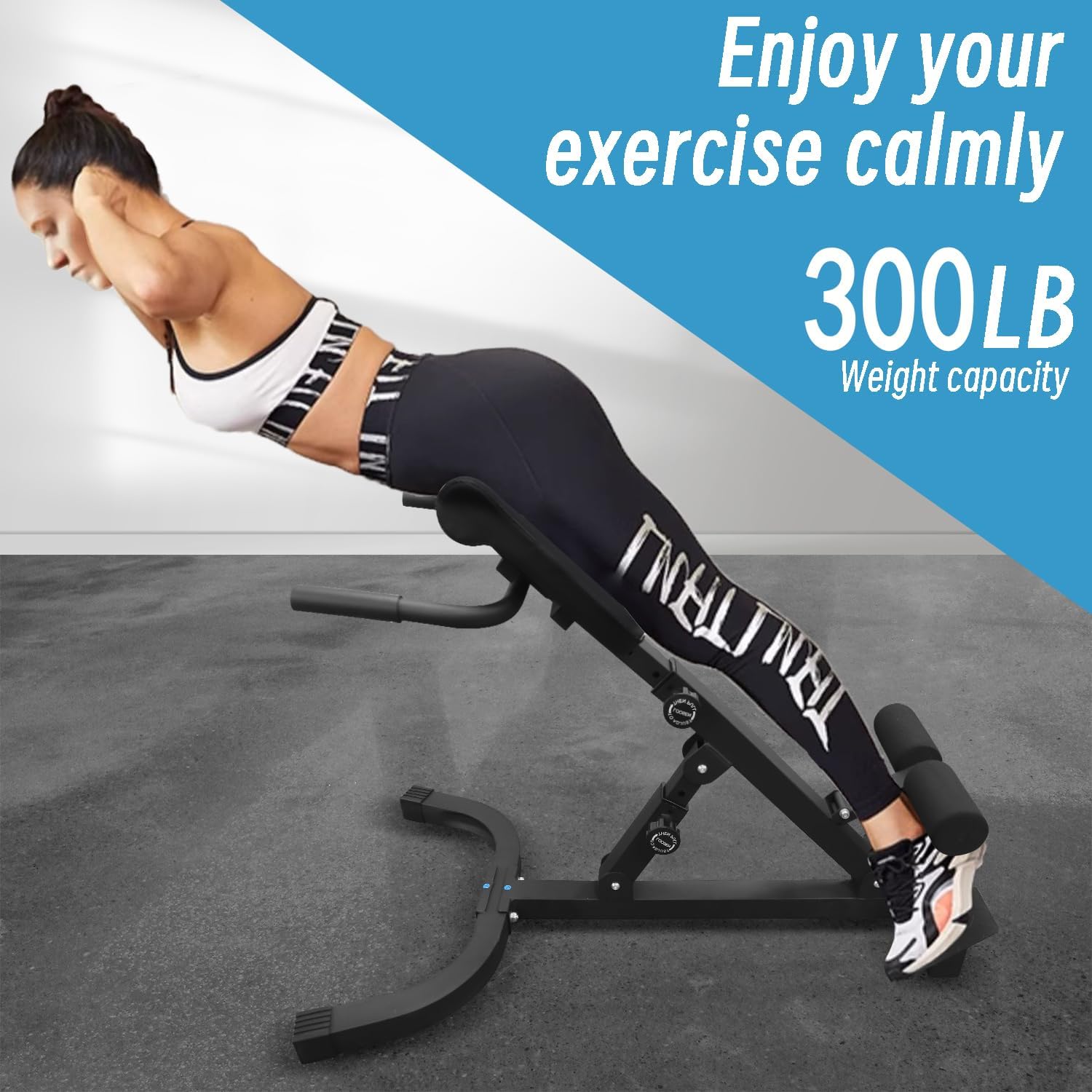 Bangku Ekstensi Punggung Lipat - Home Gym Bench ulasan dan harga