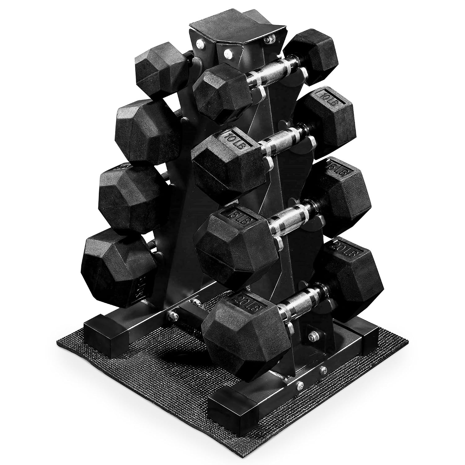 Set Dumbbell Hexagonal Berlapi - Home Gym Dumbbell Workout ulasan dan harga