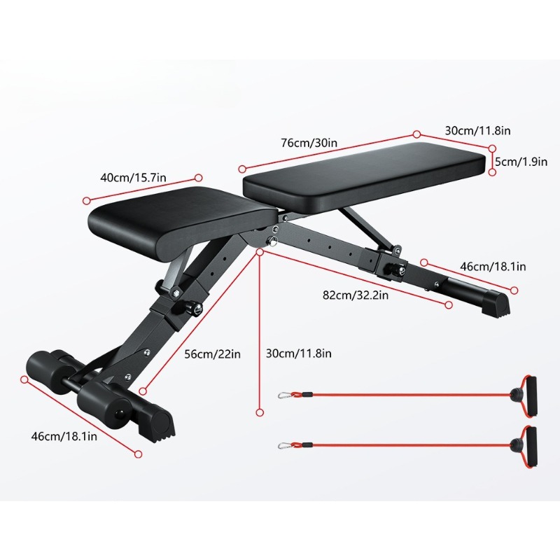 Bangku Dumbbell Multifungsi un - Home Gym Bench ulasan dan harga