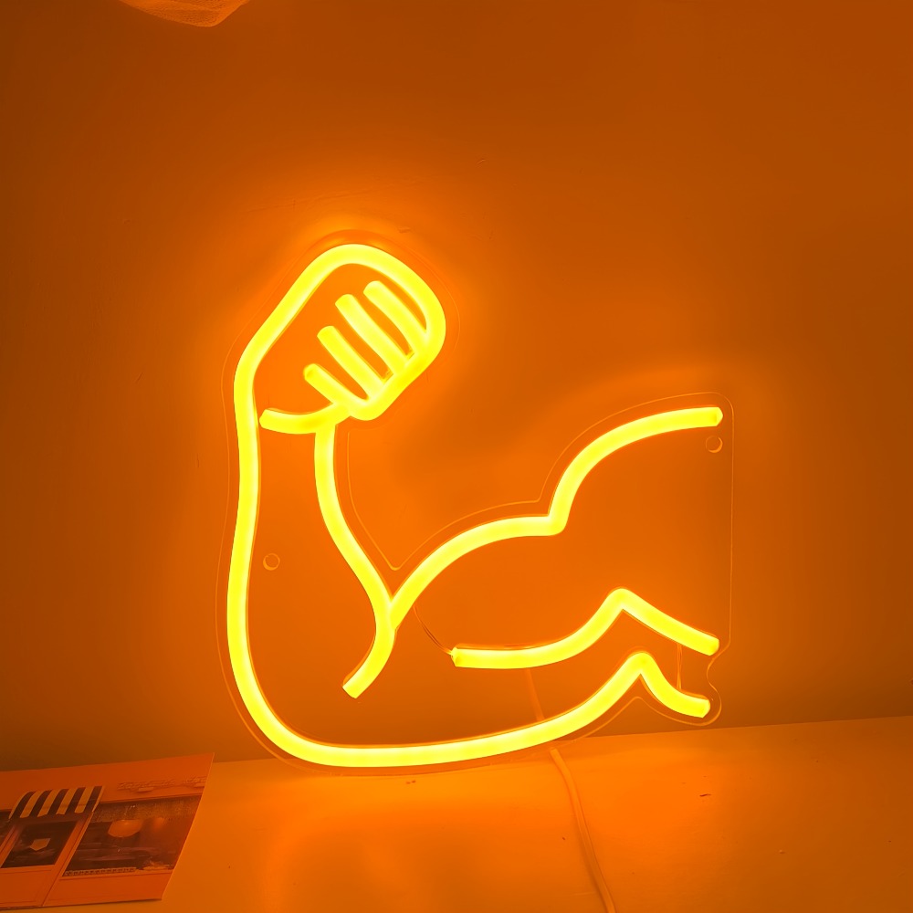 Lampu Motivasi Kebugaran - Lam - Home Gym Neon Sign ulasan dan harga