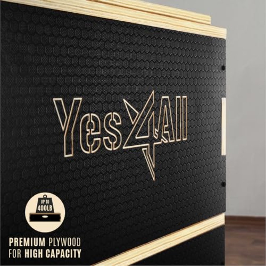 Kotak Plyo Kayu 3 in 1 untuk L - Home Gym In A Box ulasan dan harga