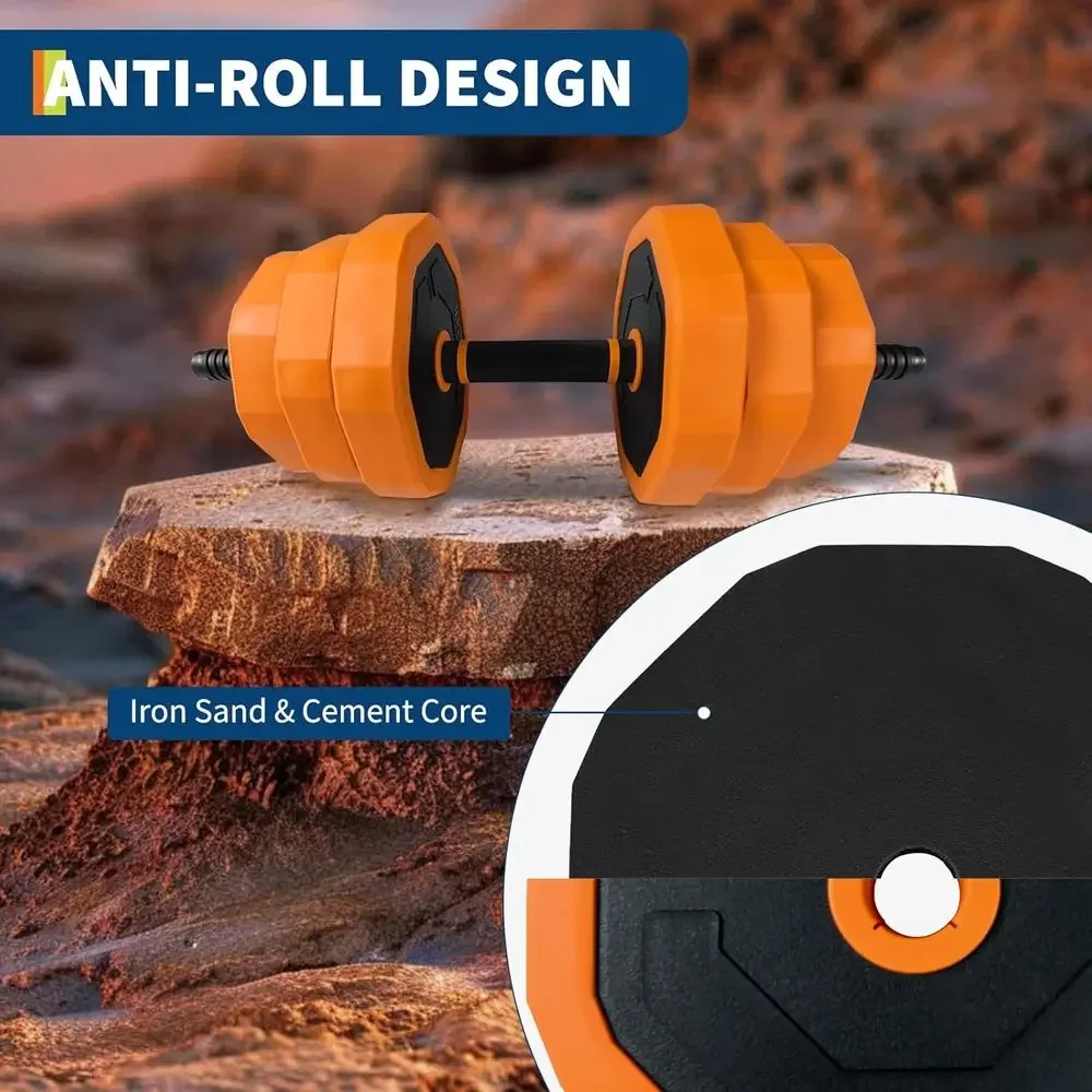 Set Gym Rumahan 4-in-1 yang Da - Home Gym Dumbbell Workout ulasan dan harga