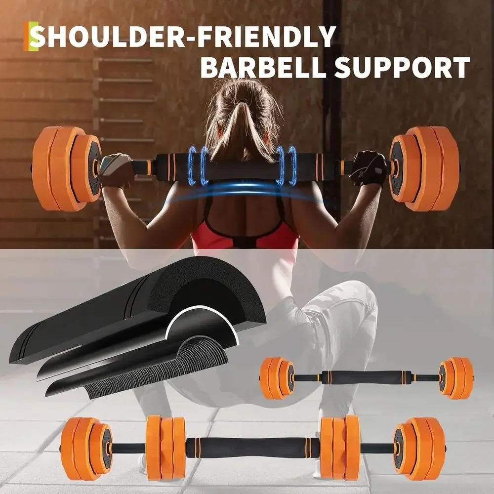 Set Gym Rumahan 4-in-1 yang Da - Home Gym Dumbbell Workout ulasan dan harga