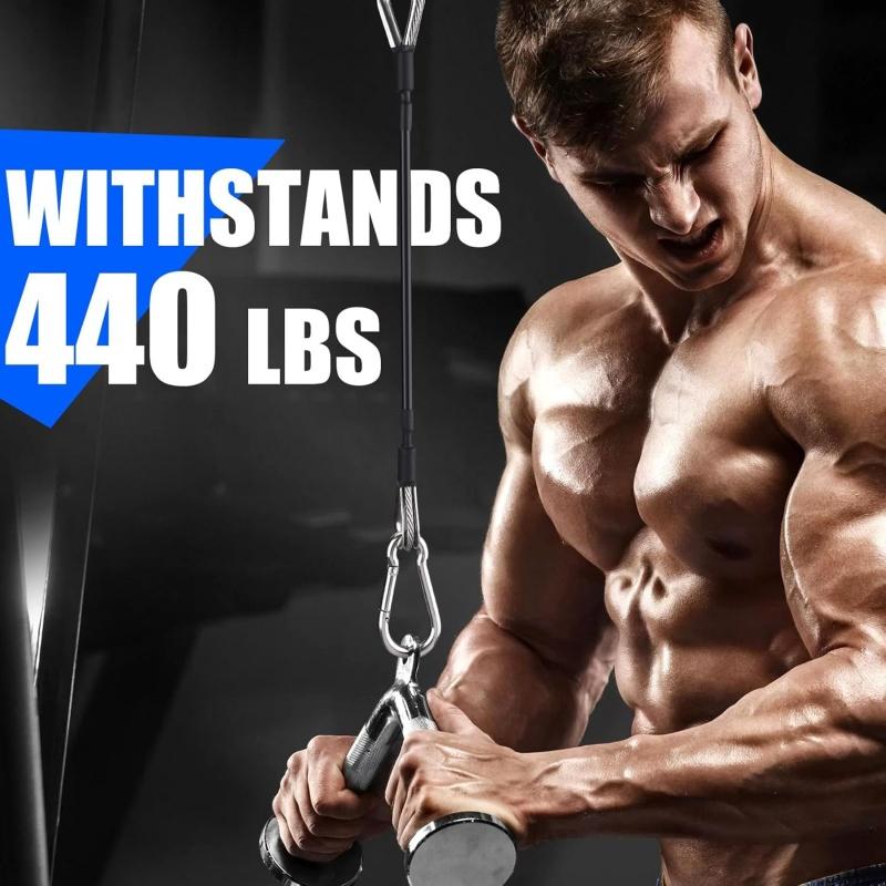 1/2 Buah Ekstensi Kabel Gym Ko - Home Gym Cable ulasan dan harga
