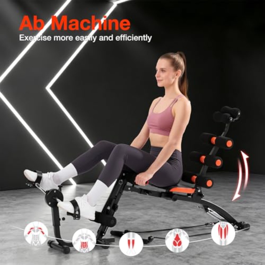 Alat Sit-Up Bench Adjustable u - Home Gym Designs ulasan dan harga