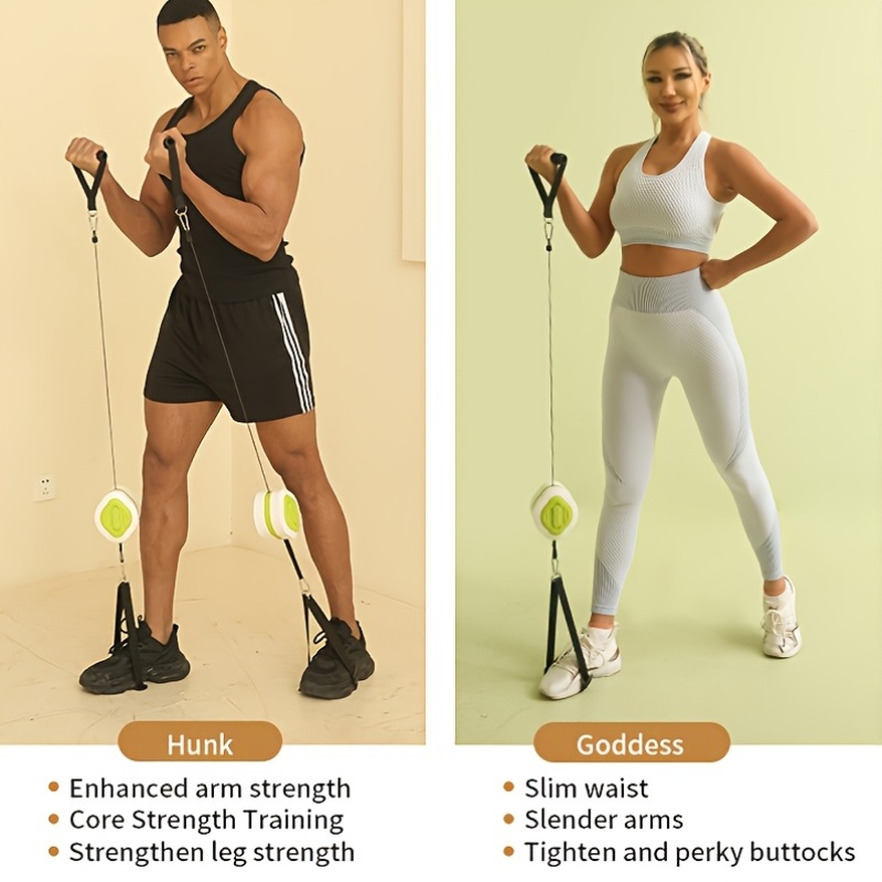 Alat Latihan Kabel Retraktil P - Home Gym Cable ulasan dan harga
