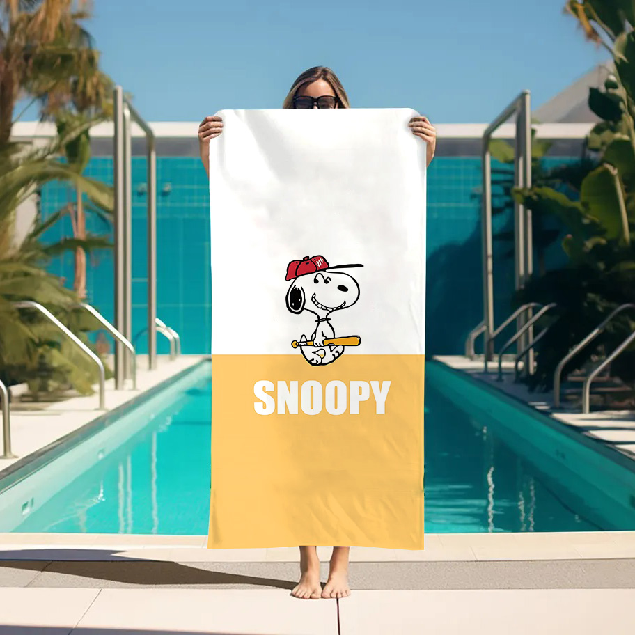 Handuk Pantai S-snoopyes Kamar - Sauna Home Gym ulasan dan harga