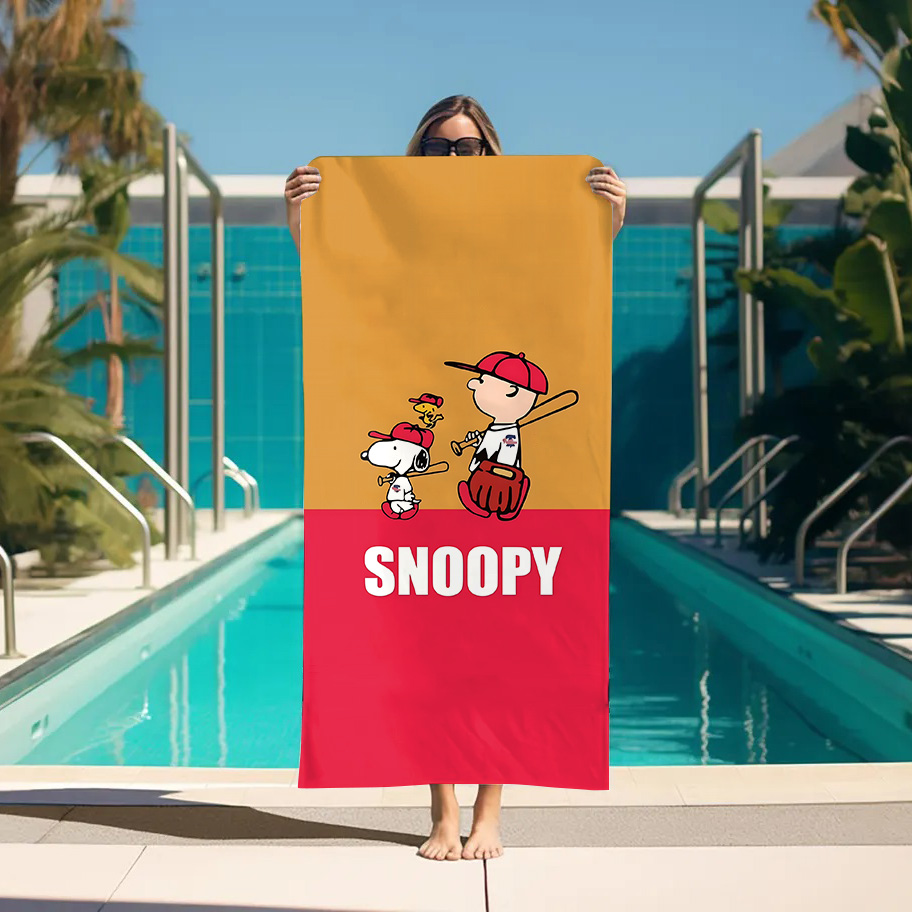 Handuk Pantai S-snoopyes Kamar - Sauna Home Gym ulasan dan harga