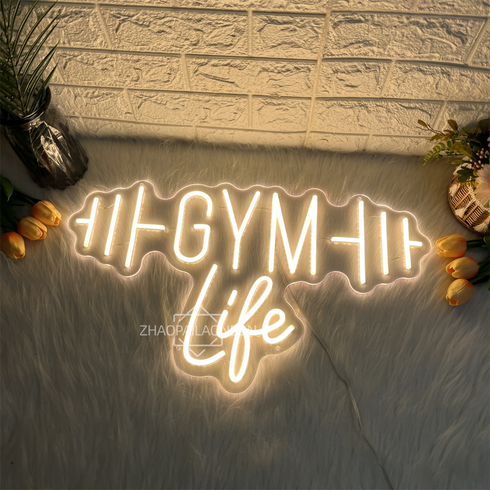 Lampu Neon Dumbbell GYM untuk  - Home Gym Neon Sign ulasan dan harga