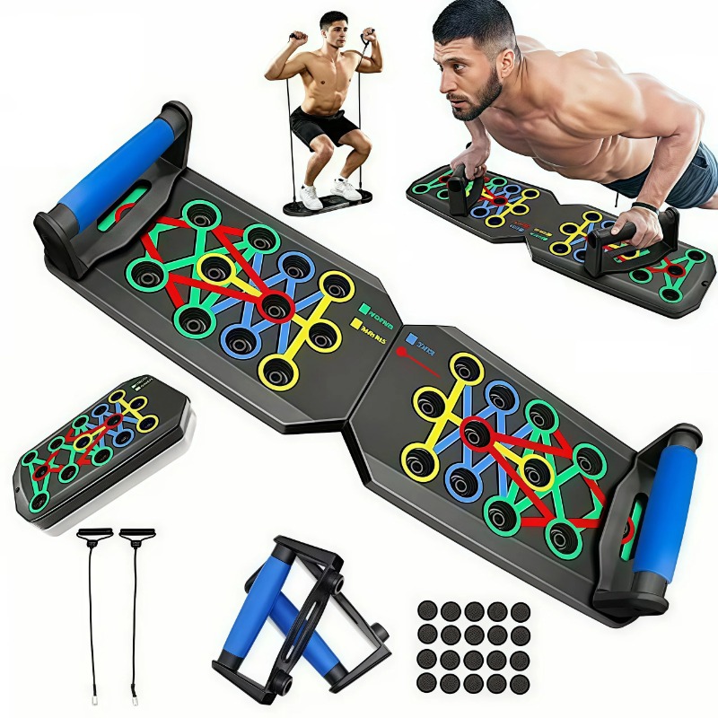 Papan Push Up Lipat dengan Tal - Home Gym Online ulasan dan harga