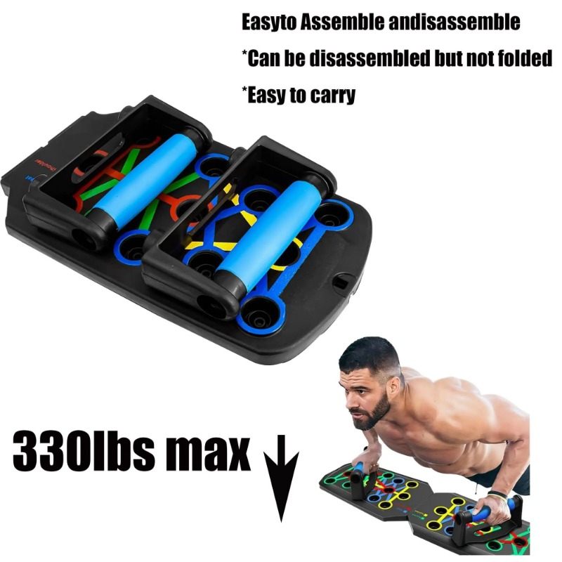 Papan Push Up Lipat dengan Tal - Home Gym Online ulasan dan harga