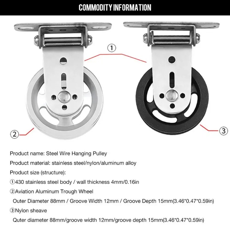 Roda Katrol Baja Anti Karat ya - Home Gym Designs ulasan dan harga